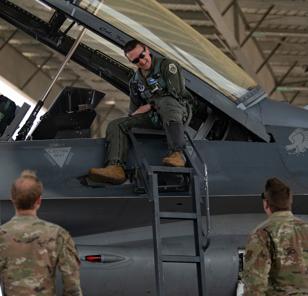 Indiana Air National Guard general takes final flight