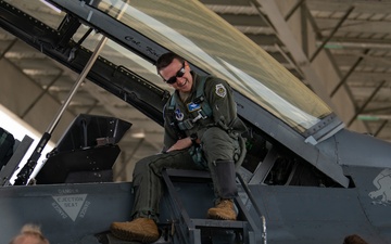 Indiana Air National Guard general takes final flight