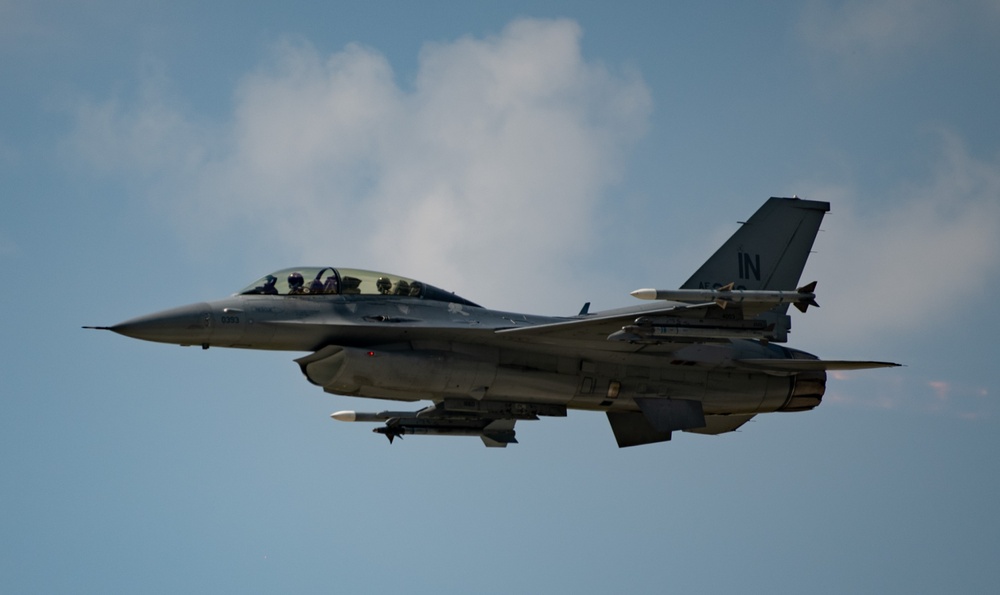 Indiana Air National Guard general takes final flight