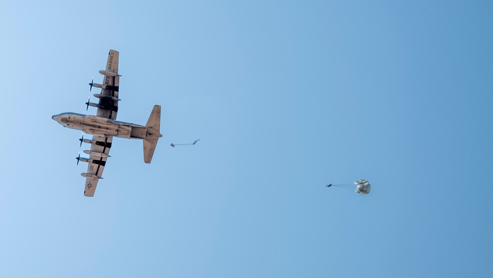 82nd Expeditionary Rescue Squadron Pararescuemen Sharpen Skills with Freefall and Static Line Jumps