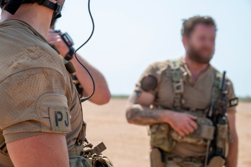 82nd Expeditionary Rescue Squadron Pararescuemen Sharpen Skills with Freefall and Static Line Jumps