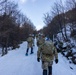 U.S. Marine Engineers conduct hike during Cold Weather Training in Argentina