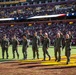 U.S. Navy Sailors Recognized During Commanders Game