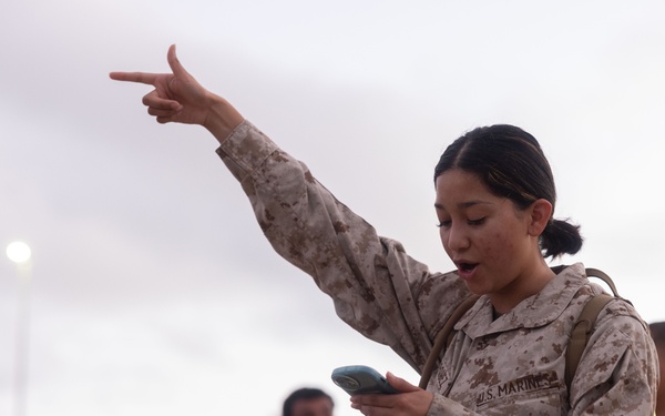 CLB 4 Conducts Battalion MCMAP PT