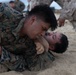 CLB 4 Conducts Battalion MCMAP PT