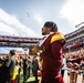 U.S. Navy Sailors Recognized During Commanders Game