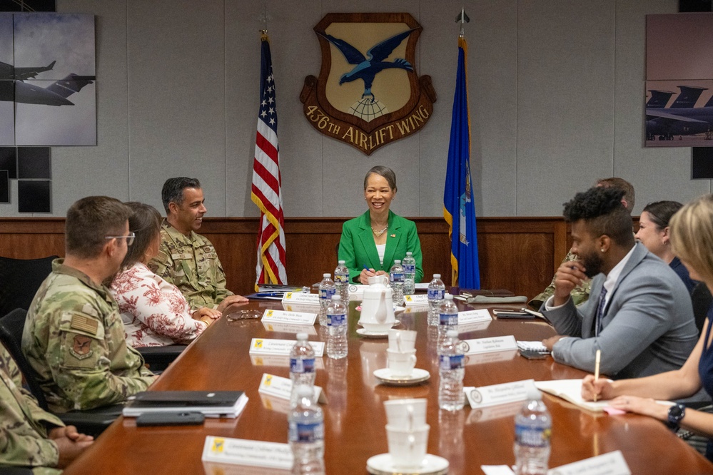 Senator visits Team Dover: Strengthening partnerships