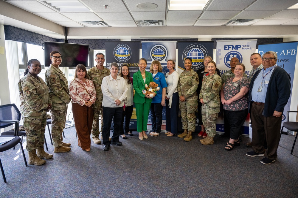 Senator visits Team Dover: Strengthening partnerships