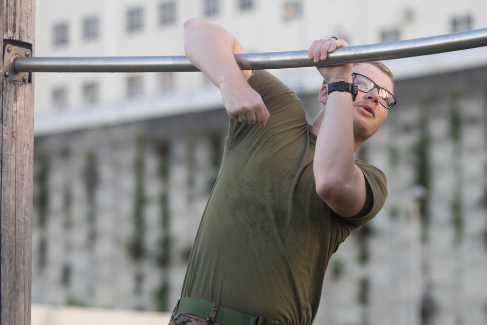 4th Marines Obstacle Course Physical Training