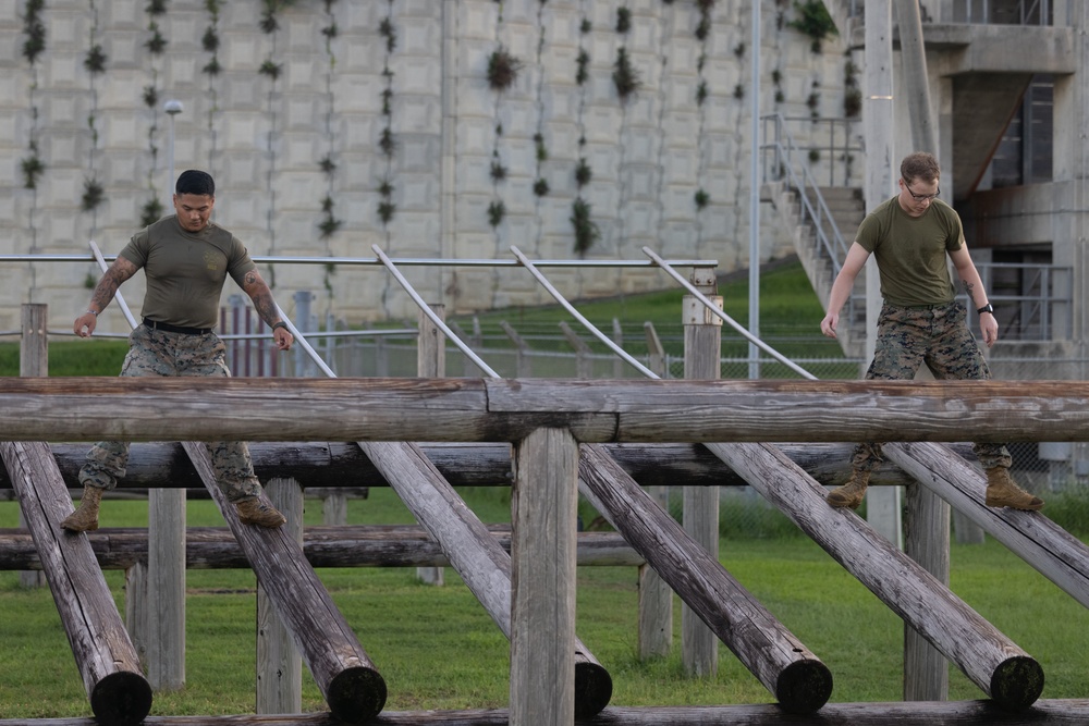4th Marines Obstacle Course Physical Training