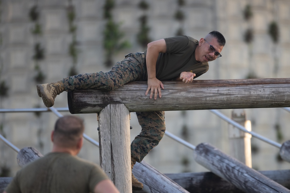 4th Marines Obstacle Course Physical Training