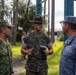 PISAJ 21 Participants and Colombian Armed Forces Sergeants Major Academy Students visit MCRD Parris Island