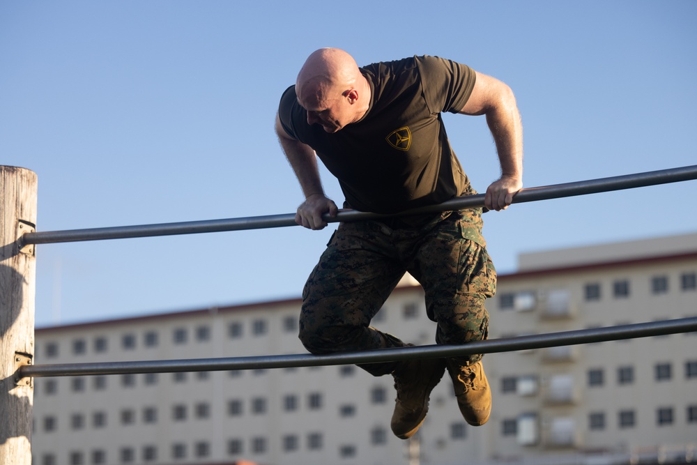4th Marines Obstacle Course Physical Training
