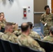 Barnes Center commander speaks to NCOs at Robert D. Gaylor NCO Academy