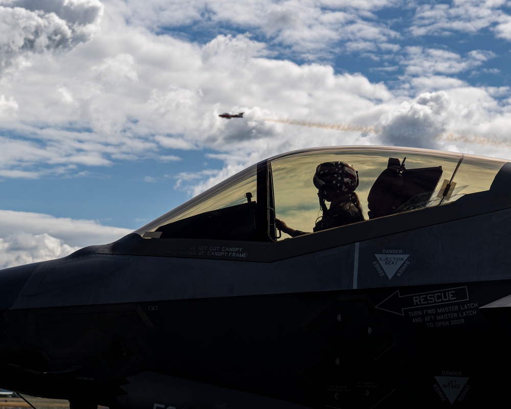 F-35A Demonstration Team Arrives at Abbotsford International Airshow