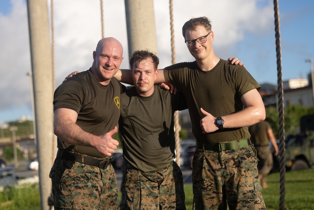 4th Marines Obstacle Course Physical Training