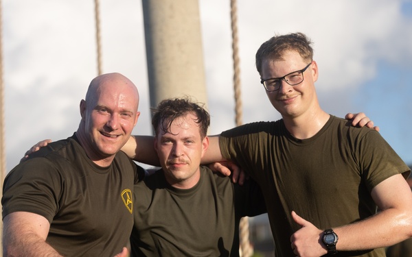 4th Marines Obstacle Course Physical Training