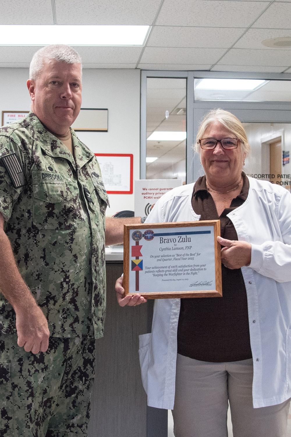 Cherry Point Clinic Celebrates “Best of the Best” in Patient Satisfaction