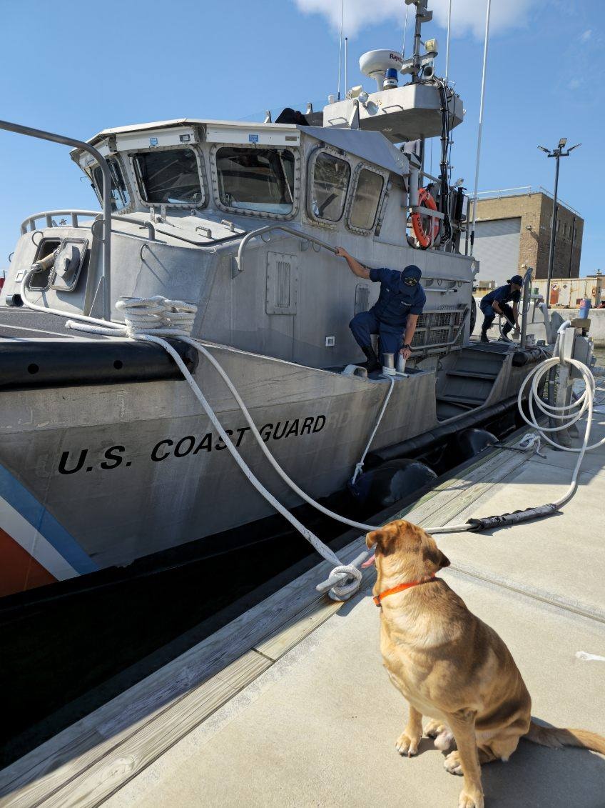 Coast Guard crews prepare for Hurricane Erin