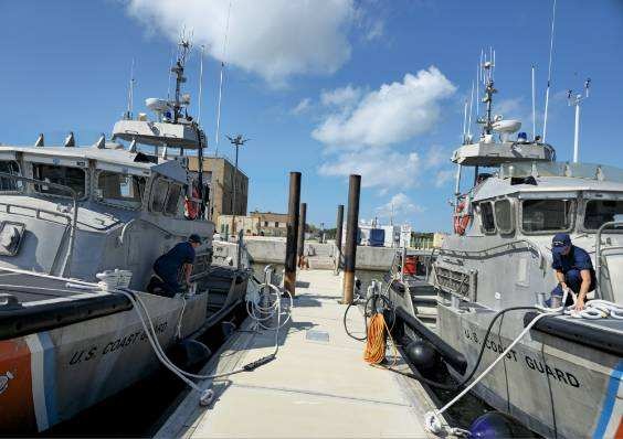 Coast Guard crews prepare for Hurricane Erin