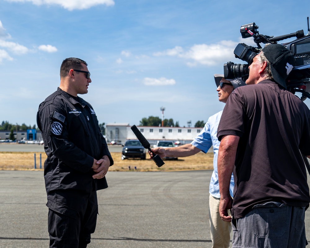 F-35A Demonstration Team Performs at Abbotsford