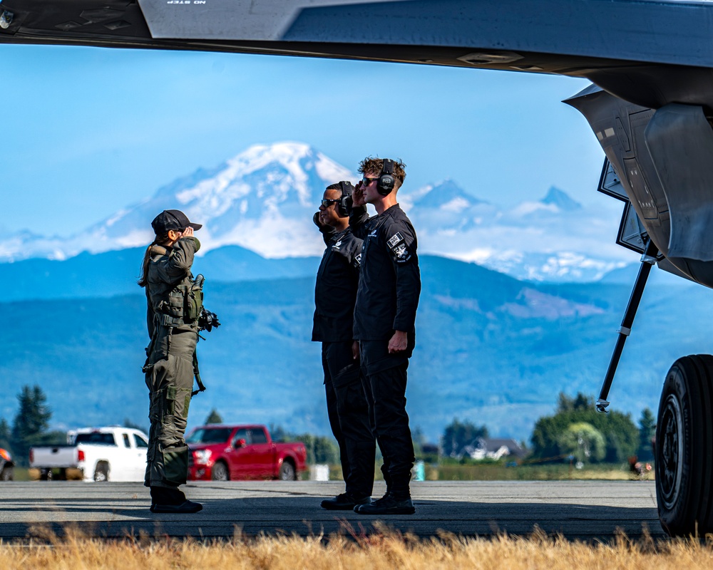 F-35A Demonstration Team Performs at Abbotsford