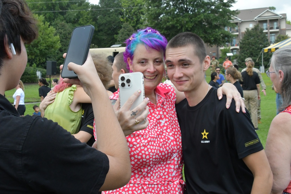 More than 60 future Soldiers take enlistment oath at U.S. Army Special Operations Museum