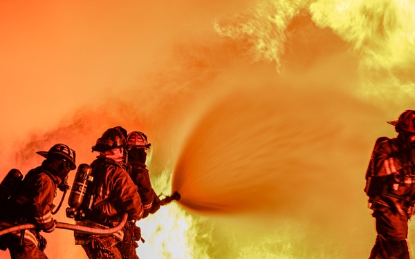 Military Firefighters Hone Skills at Northern Strike