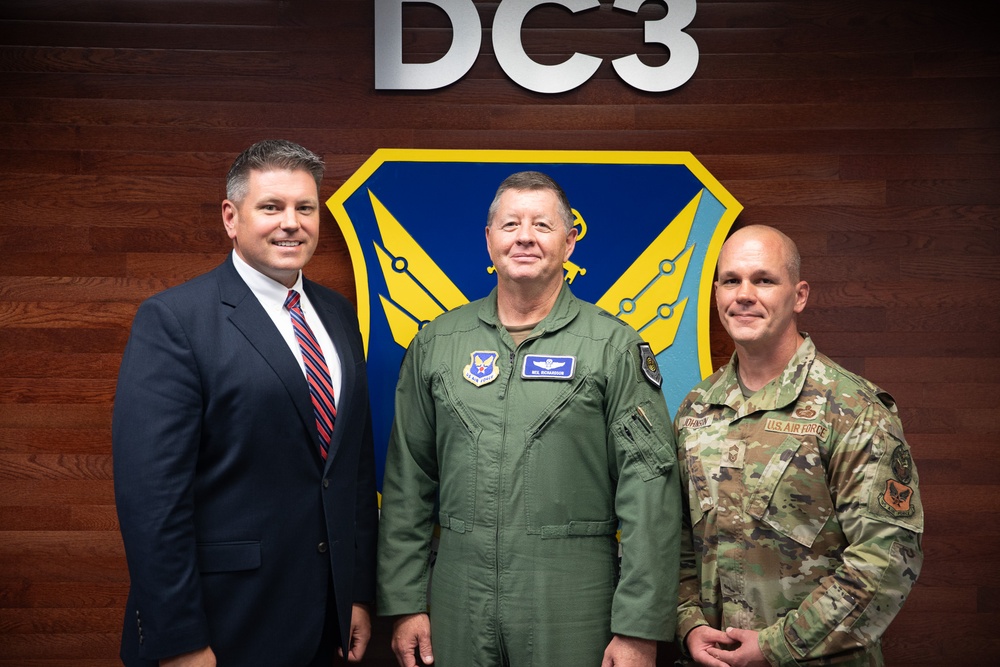 DC3 hosts Deputy Inspector General of the Department of the Air Force