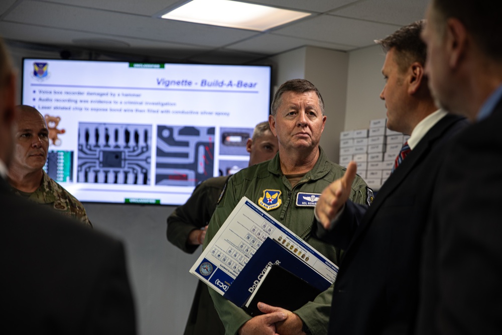 DC3 hosts Deputy Inspector General of the Department of the Air Force
