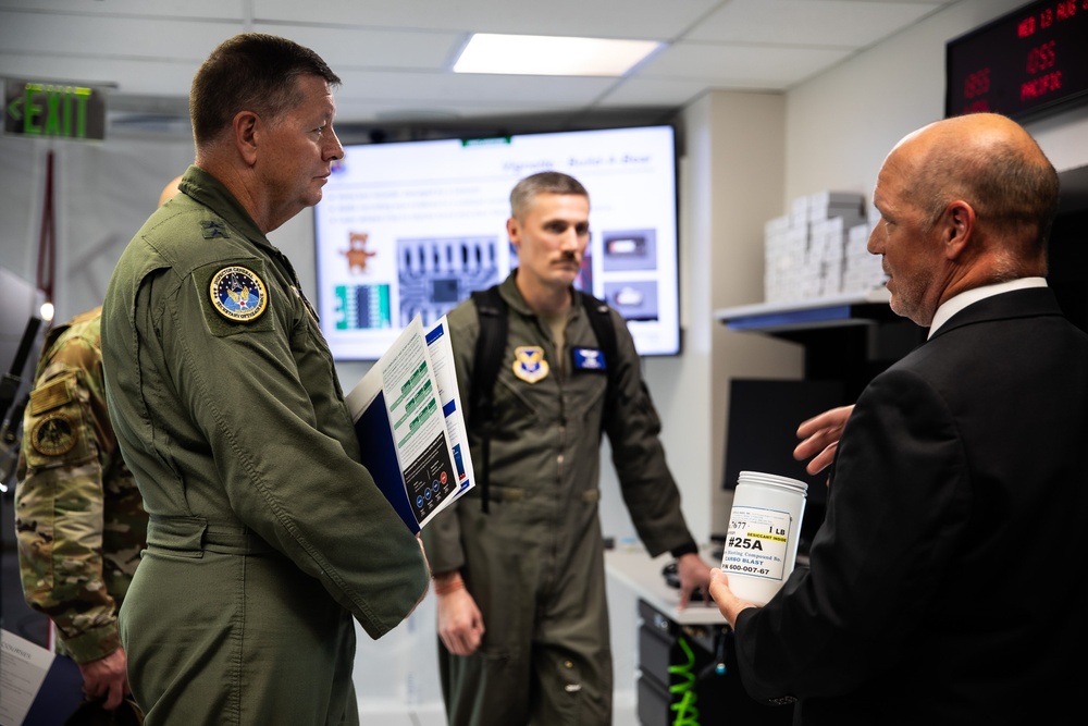 DC3 hosts Deputy Inspector General of the Department of the Air Force