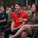 Washington National's center fielder Jacob Young visits the Pentagon