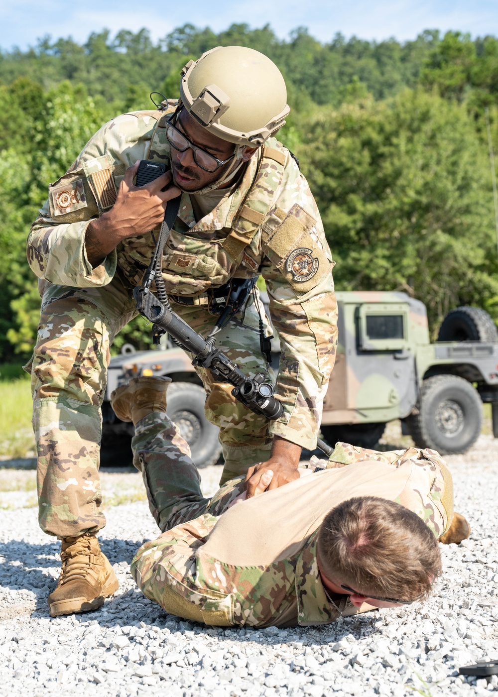 134th SFS trains tactical skills in Catoosa