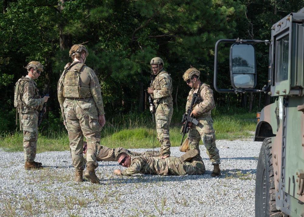 134th SFS trains tactical skills in Catoosa