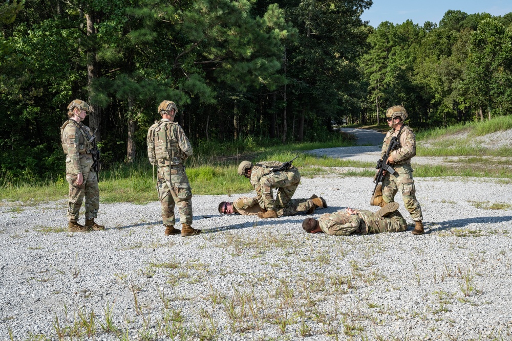 134th SFS trains tactical skills in Catoosa
