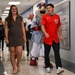 Washington National's center fielder Jacob Young visits the Pentagon