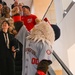 Washington National's center fielder Jacob Young visits the Pentagon