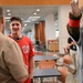 Washington National's center fielder Jacob Young visits the Pentagon