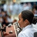 Navy Band performs at the Navy Memorial Plaza