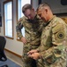 Command Sgt. Maj. Jonathan Reffeor browses the My Army Post app