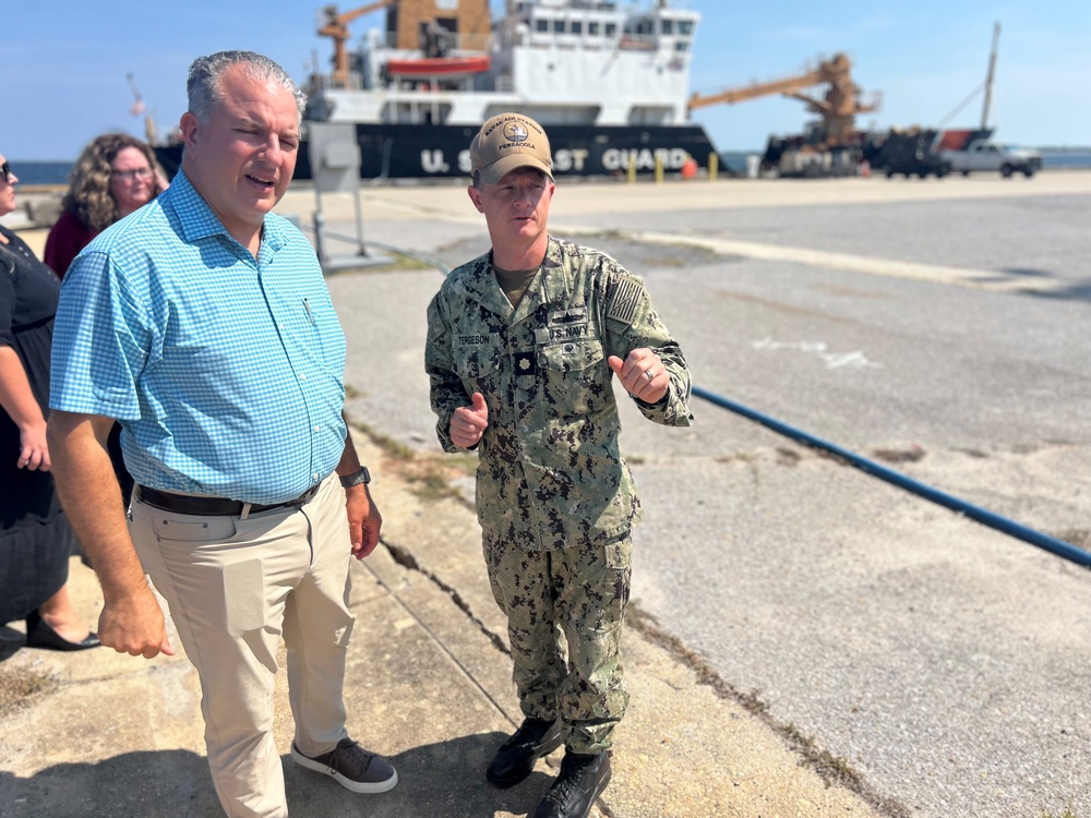 Rep. Patronis' Visit to NAS Pensacola