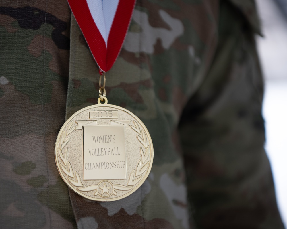 Serving excellence: MacDill officer brings home gold at 2025 Armed Forces Volleyball Championship