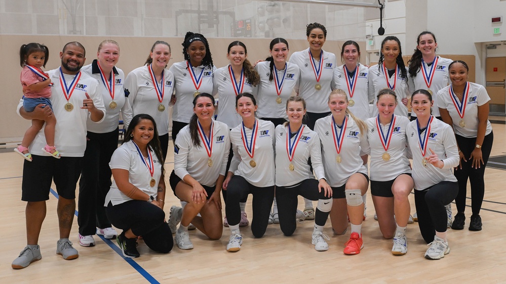 Serving excellence: MacDill officer brings home gold at 2025 Armed Forces Volleyball Championship