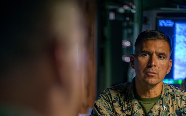 3rd Marine Littoral Regiment Leadership visits USS Vermont (SSN 792)