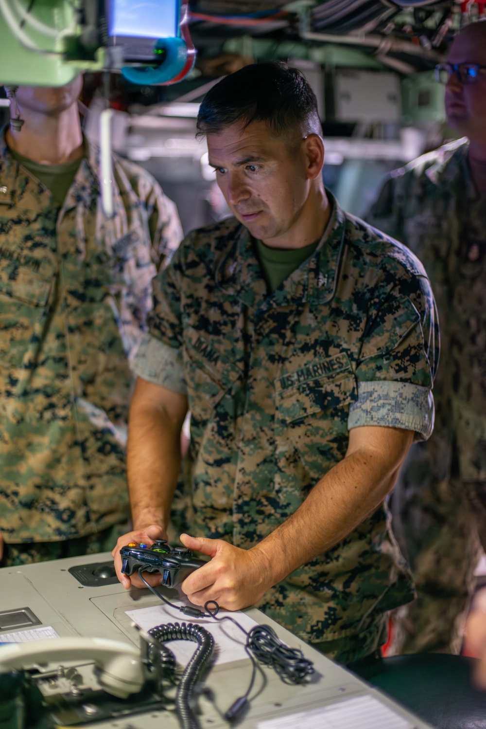 3rd Marine Littoral Regiment Leadership visits USS Vermont (SSN 792)
