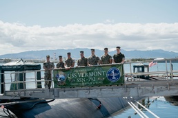 3rd Marine Littoral Regiment Leadership visits USS Vermont (SSN 792)