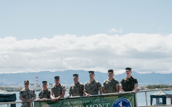 U.S. Marine Corps and Navy leaders foster Indo-Pacific partnership during USS Vermont (SSN 792) tour