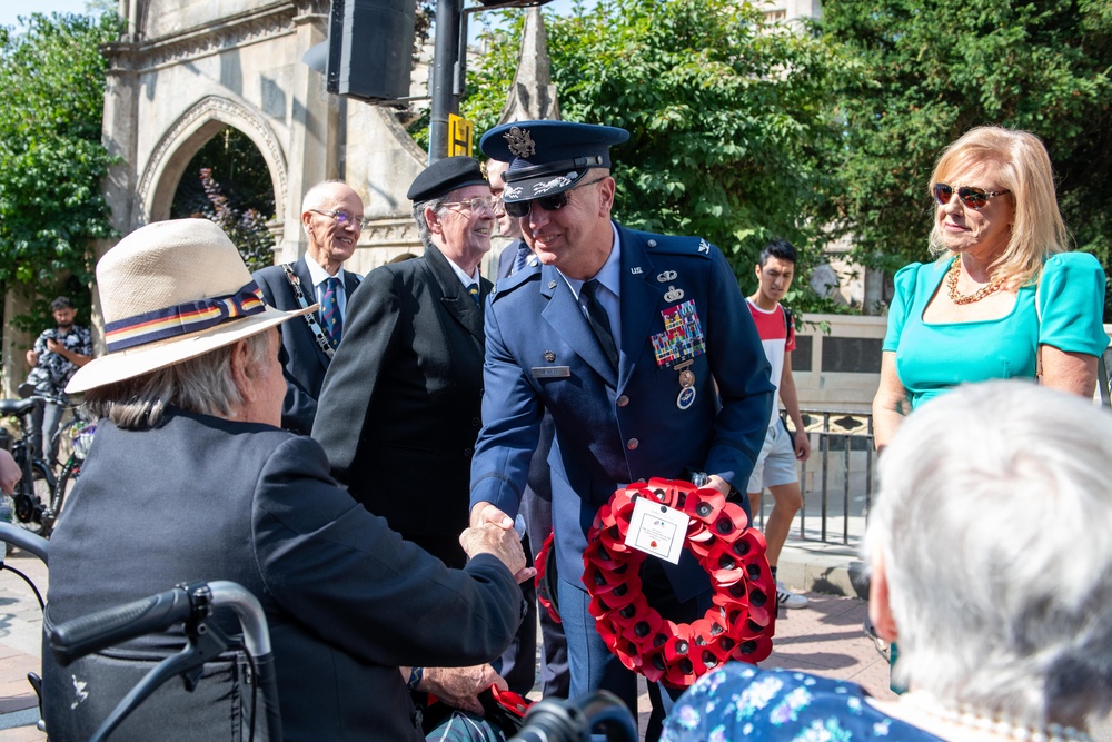 501st Combat Support Wing joins community to mark 80th anniversary of V-J Day