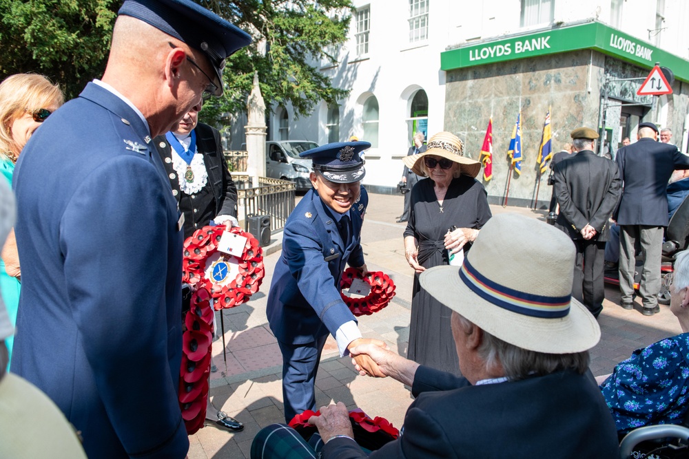 501st Combat Support Wing joins community to mark 80th anniversary of V-J Day