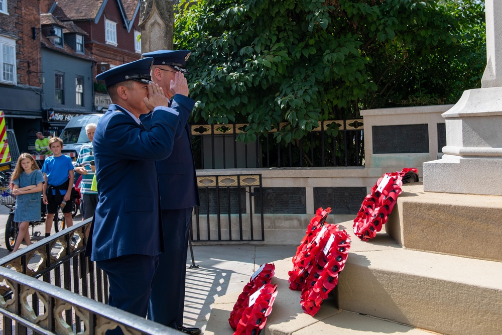 501st Combat Support Wing joins community to mark 80th anniversary of V-J Day